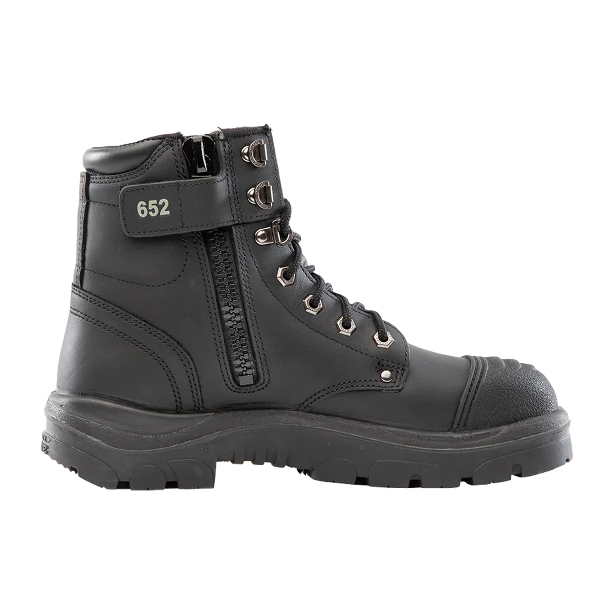 Steel Blue Mens Argyle Zip Scuff Cap Safety Boot 312652