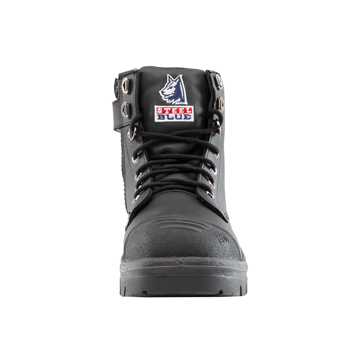 Steel Blue Mens Argyle Zip Scuff Cap Safety Boot 312652