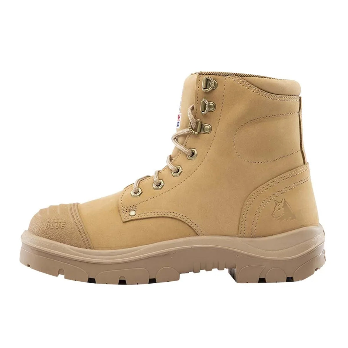 Steel Blue Mens Argyle Zip Scuff Cap Safety Boot 312652