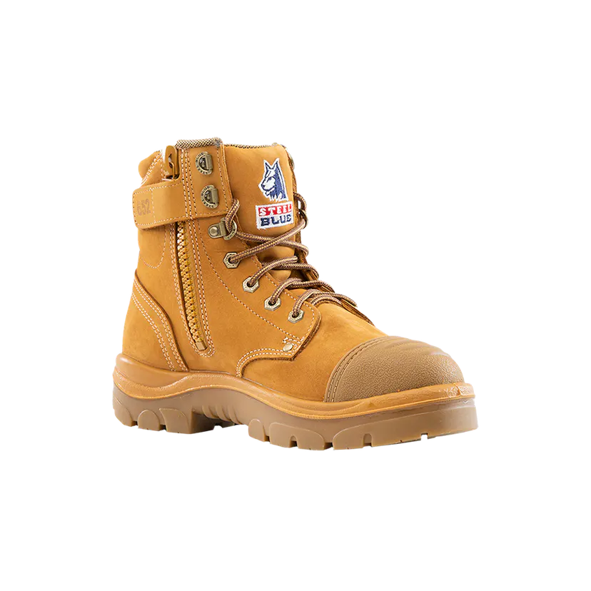 Steel Blue Men's Argyle  Zip Scuff Cap Safety Boot 312652