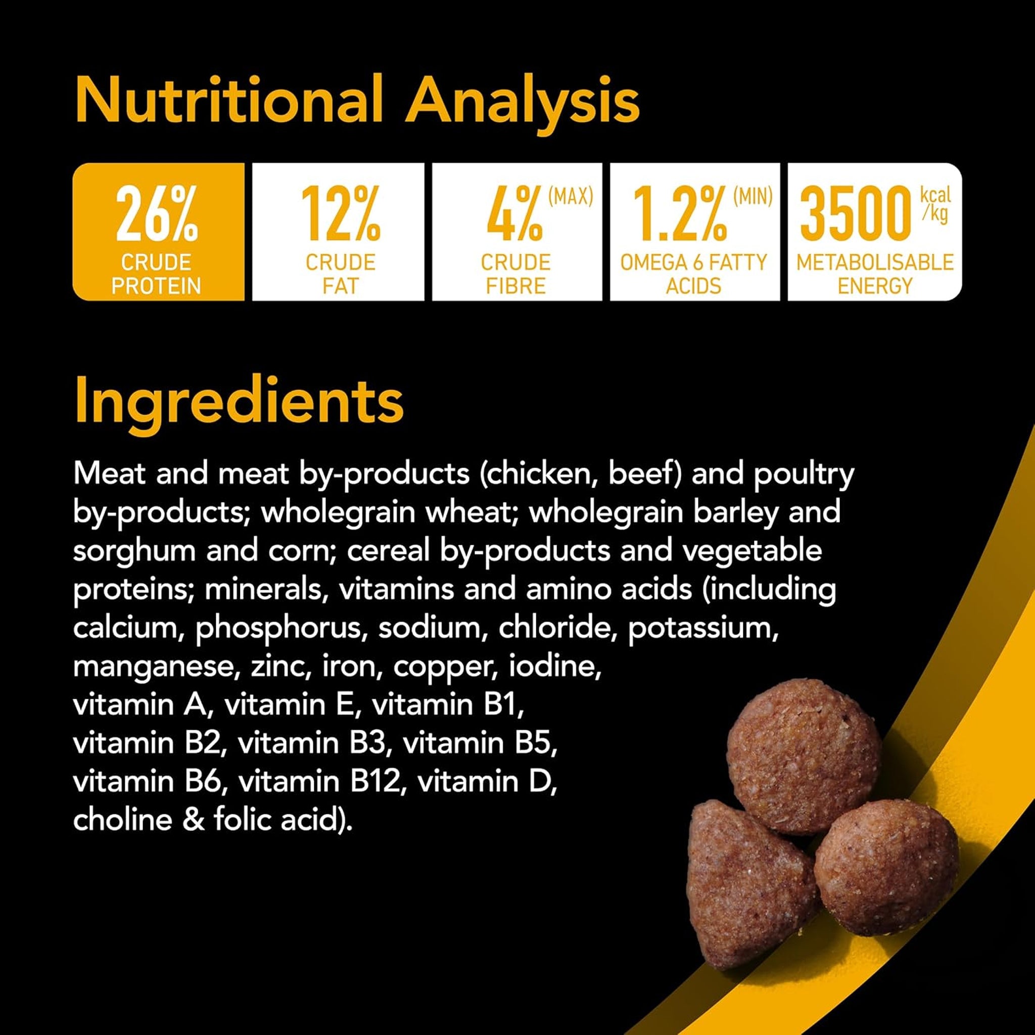 Supercoat Adult Active Beef Dry Dog Food