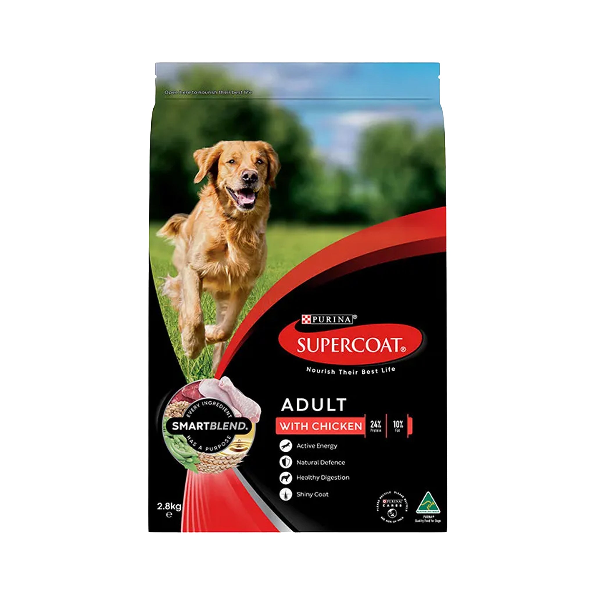 Supercoat Adult Chicken Dry Dog Food