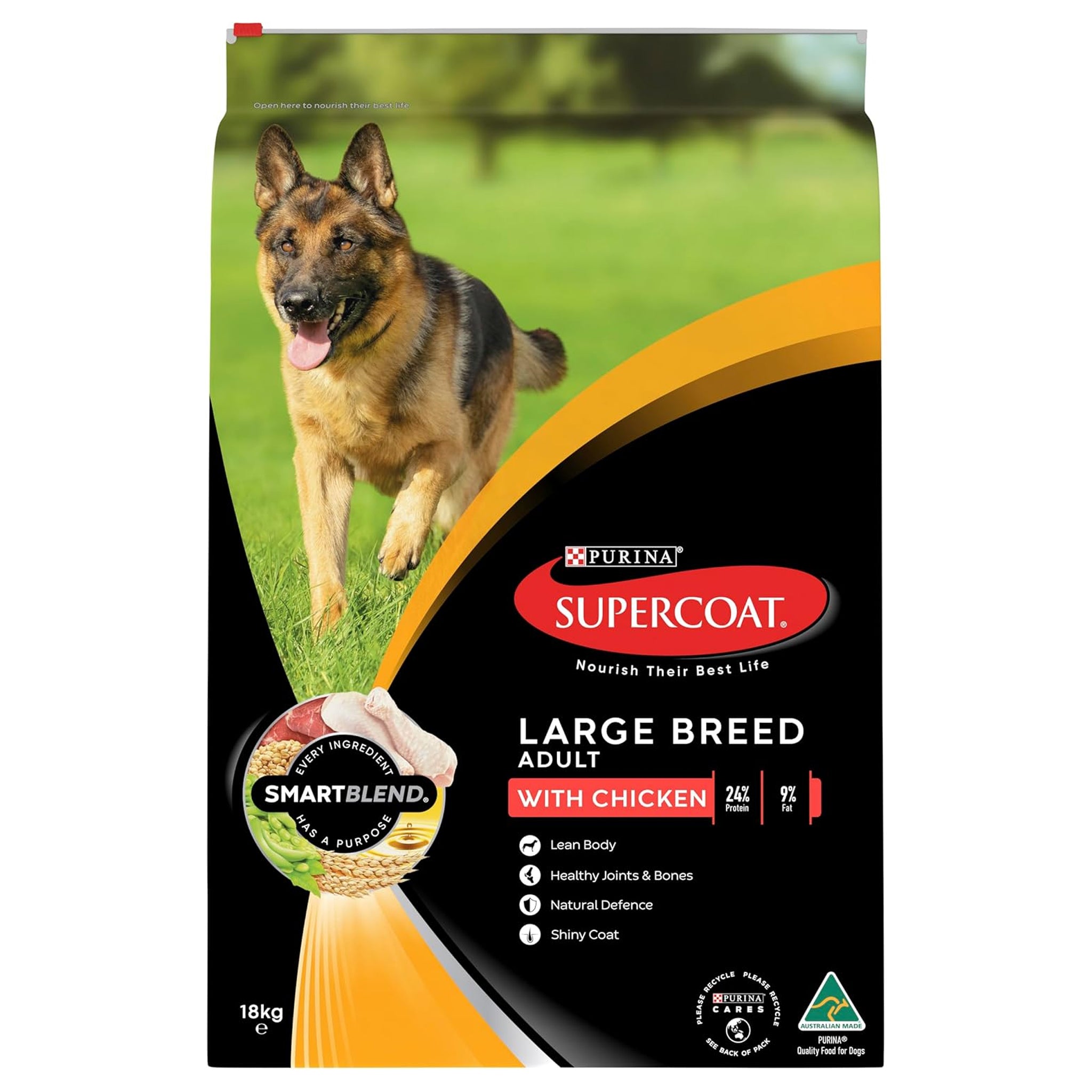 Supercoat Adult Large Breed Chicken Dry Dog Food