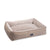 SUPERIOR Plush Dog Lounger Premium Zip