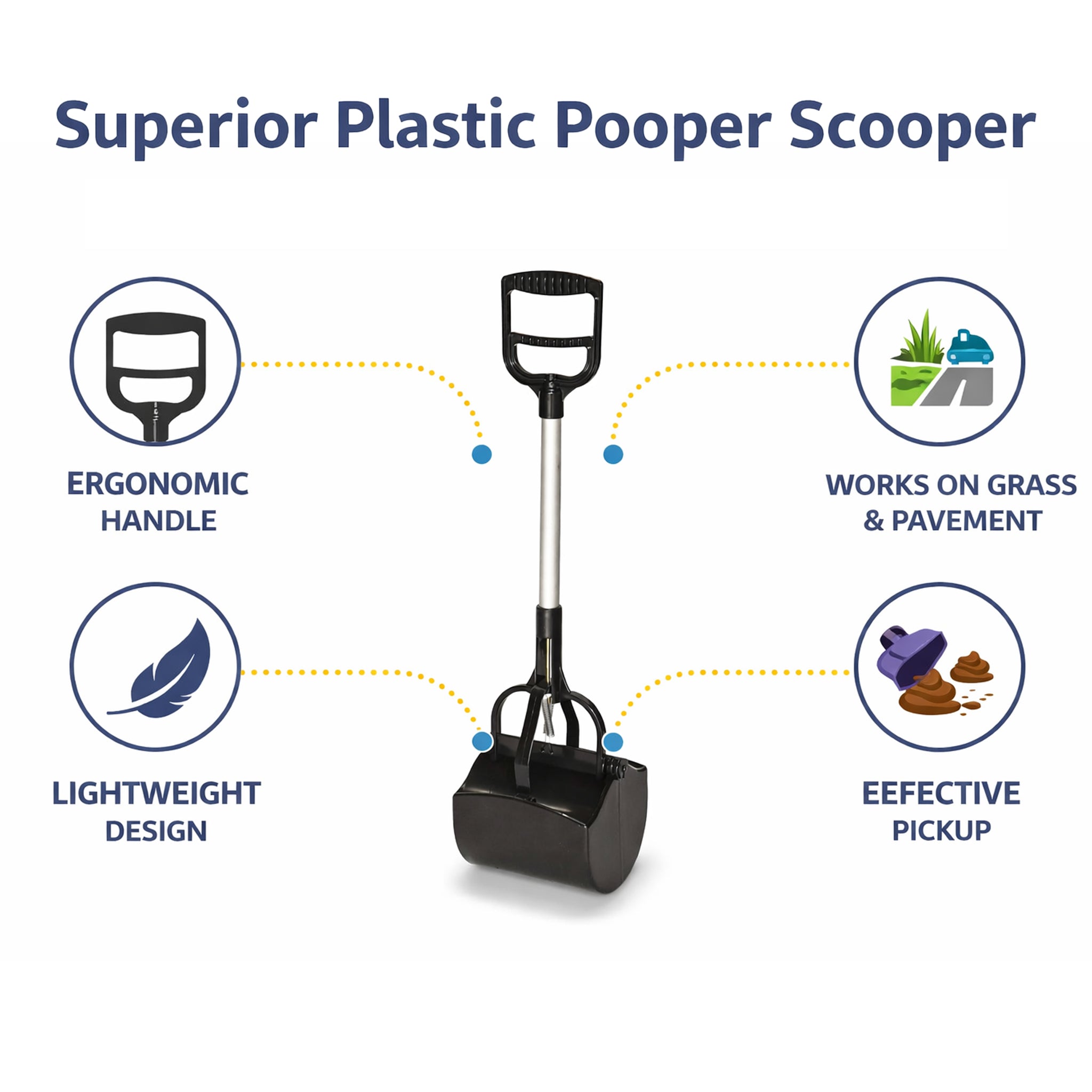 Superior Plastic Pooper Scooper