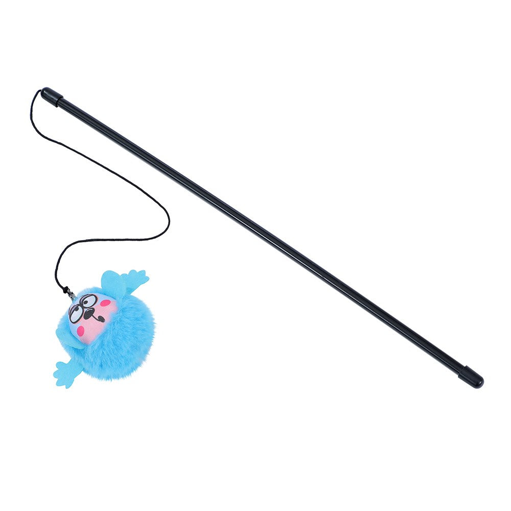 Swap & Swish Changeable Cat Dangler – 40cm (Blue/Yellow)