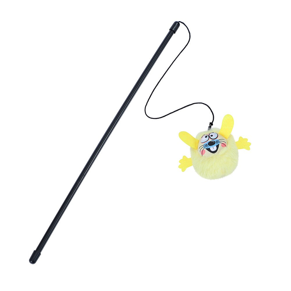 Swap & Swish Changeable Cat Dangler – 40cm (Blue/Yellow)