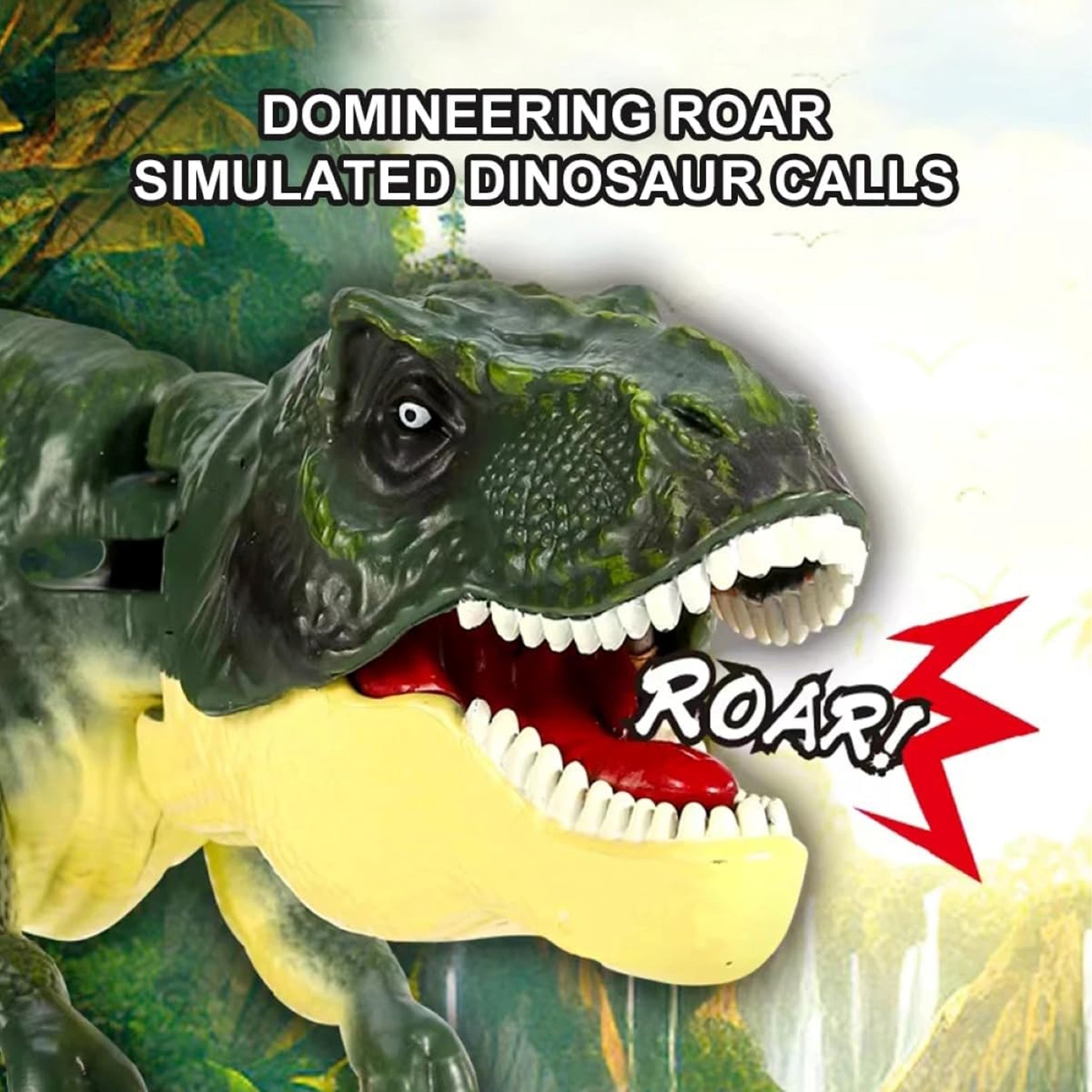 Swinging Dinosaur with Sound assorted Small