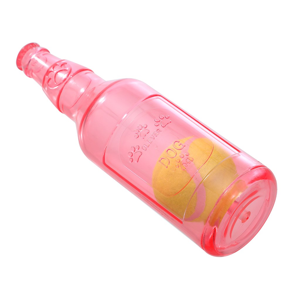 TPR Bottle & Tennis Ball Dog Toy – Large 25cm (Assorted)