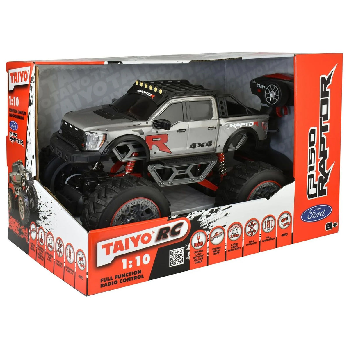 Taiyo Radio Control 1:10 Metal 4WD Ford F-150 Raptor
