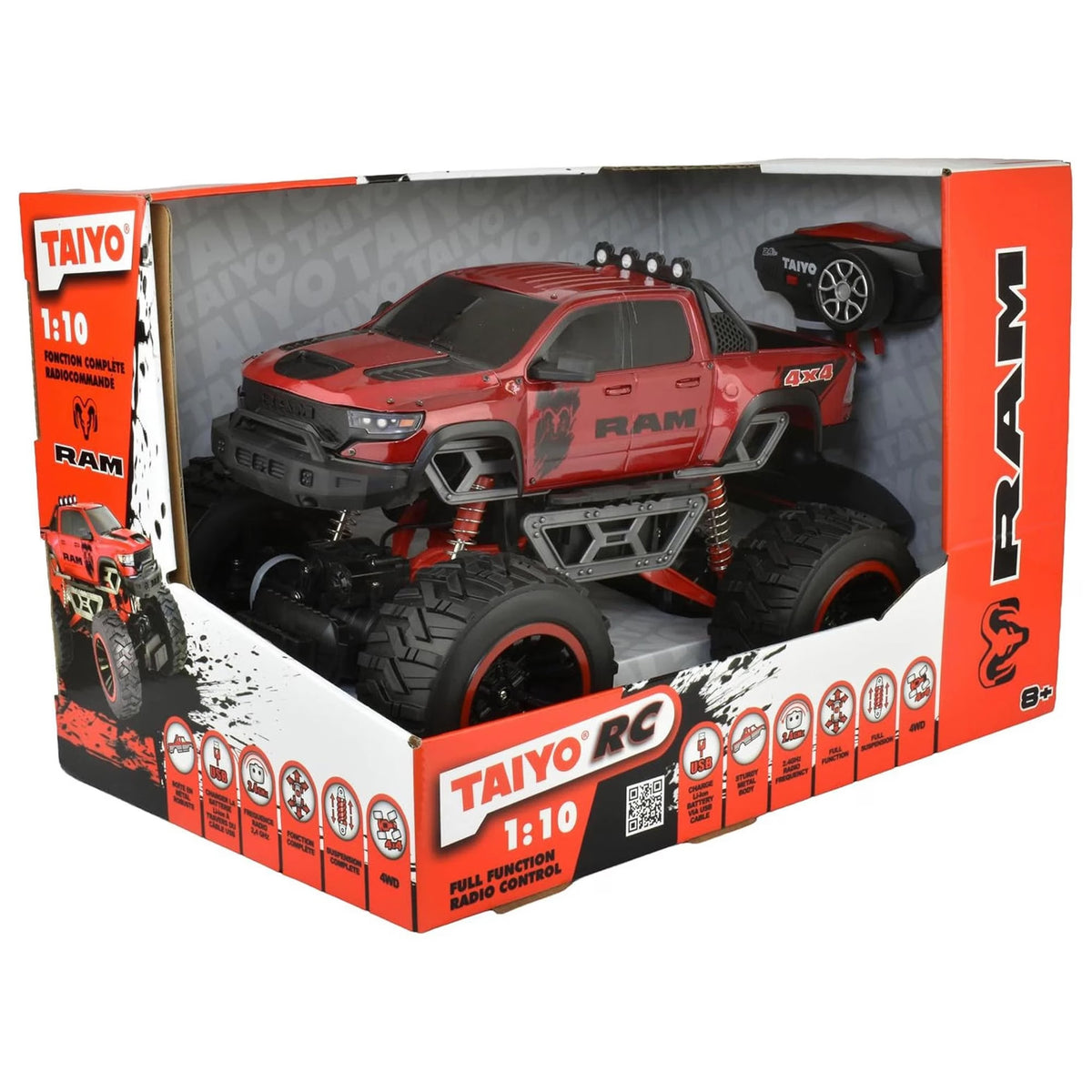 Taiyo Radio Control 1:10 Metal 4WD - RAM