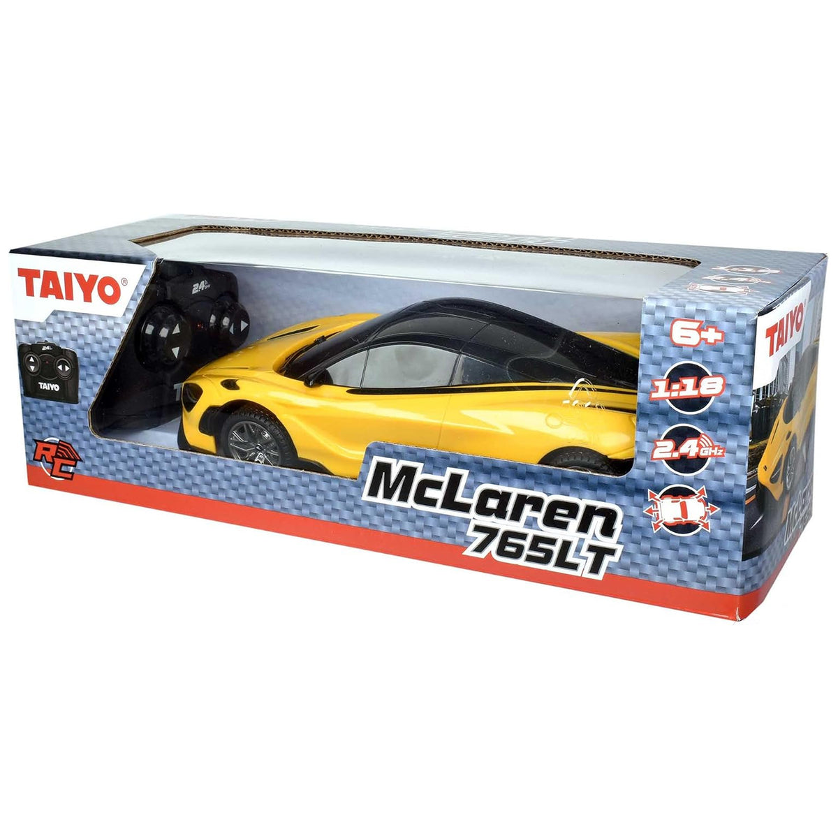 Taiyo Radio Control 1:18 Licensed Sports Cars Assorted