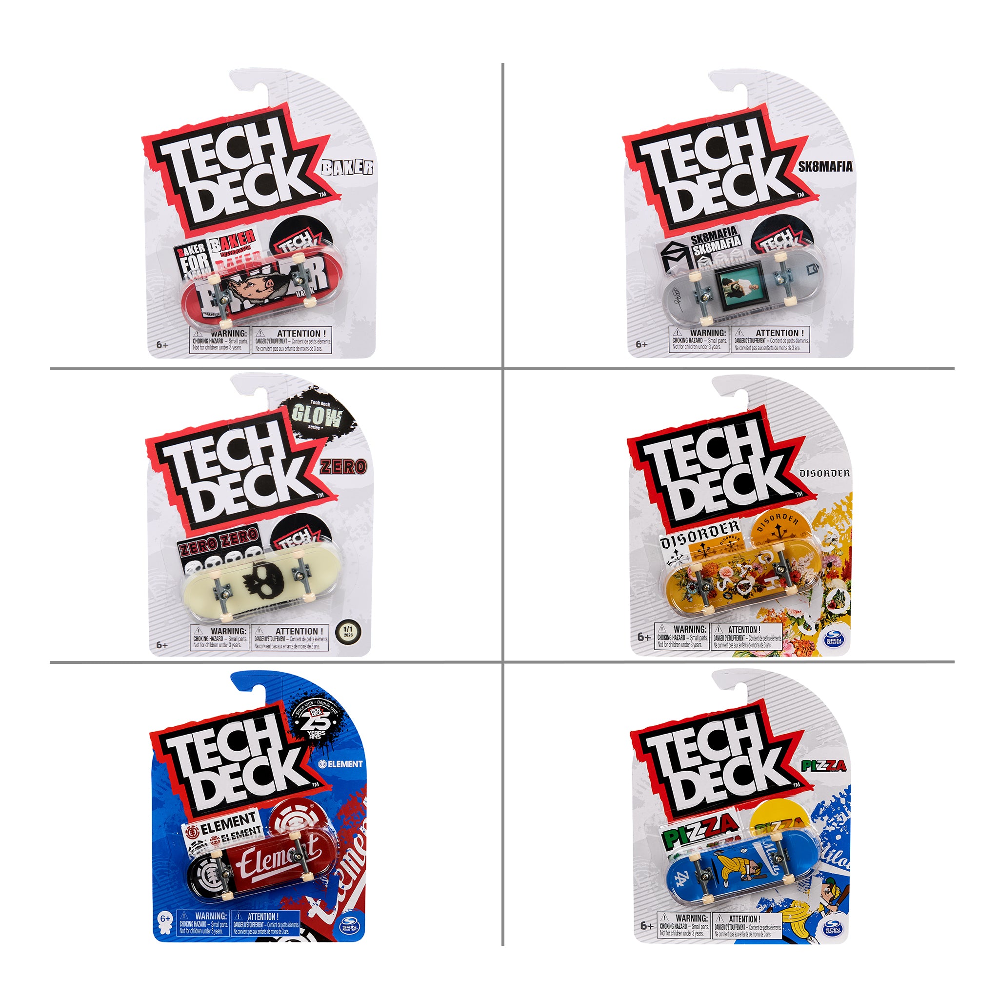 Tech Deck 96mm Fingerboards Assorted