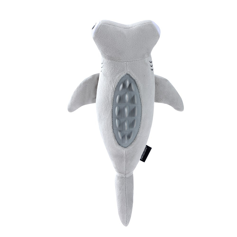 Tidal Pals Sea Plush Dog Toy with TPR – 35cm (Assorted)