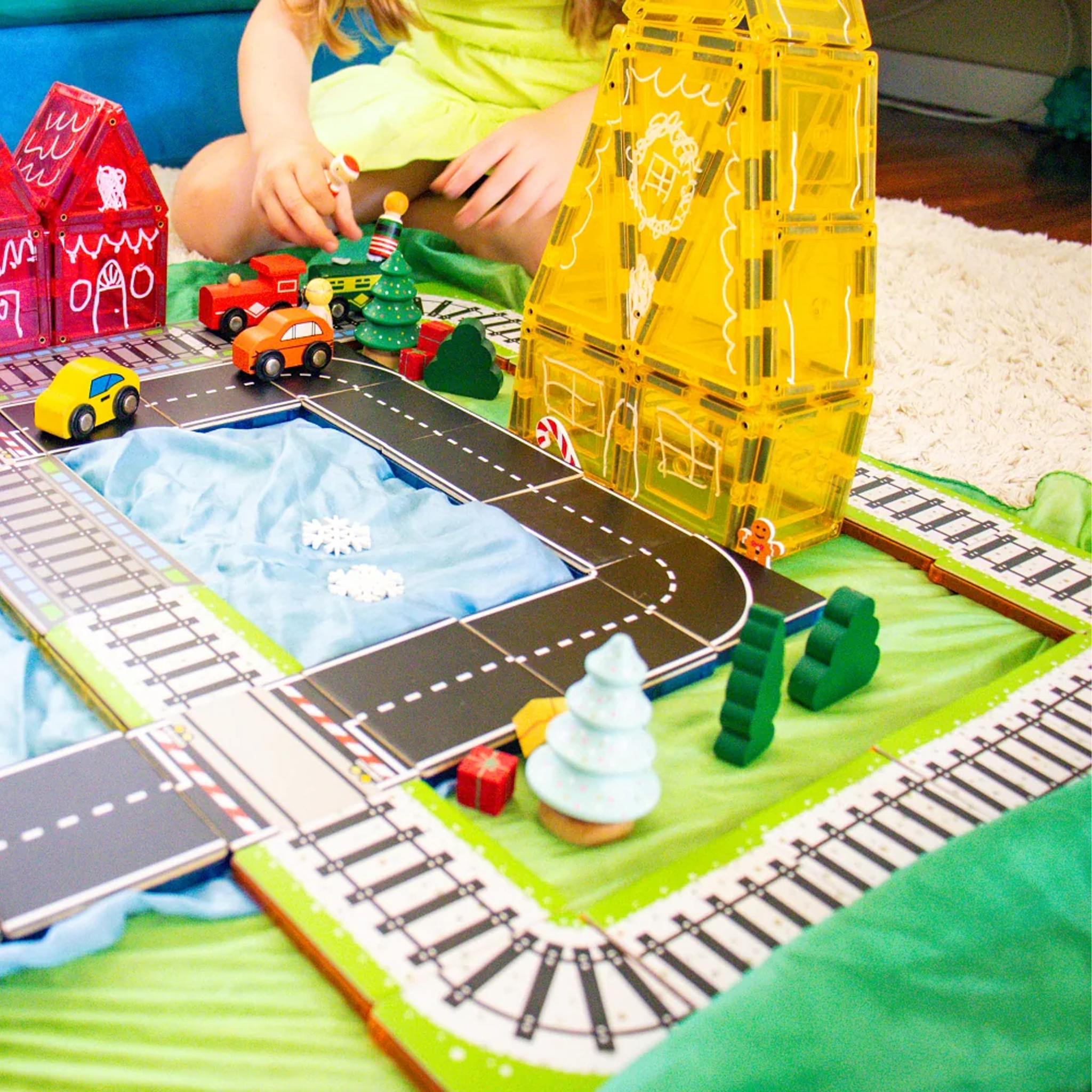 TileTek - 36 Piece Tile Topper - Train Pack