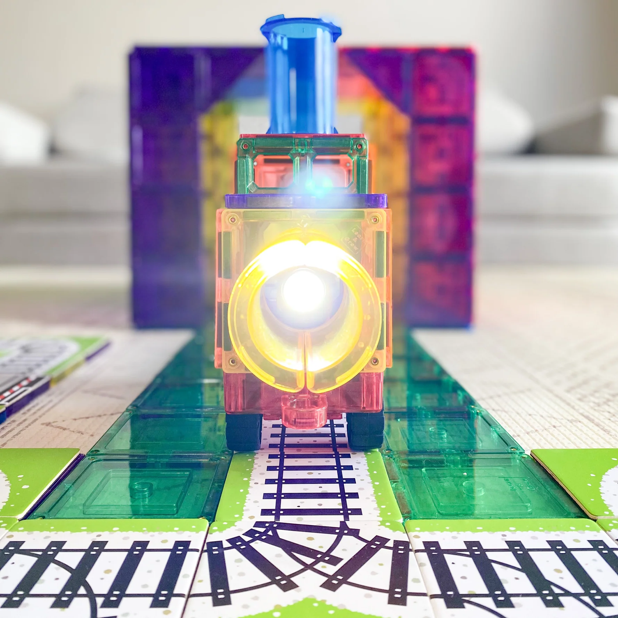 TileTek - 36 Piece Tile Topper - Train Pack