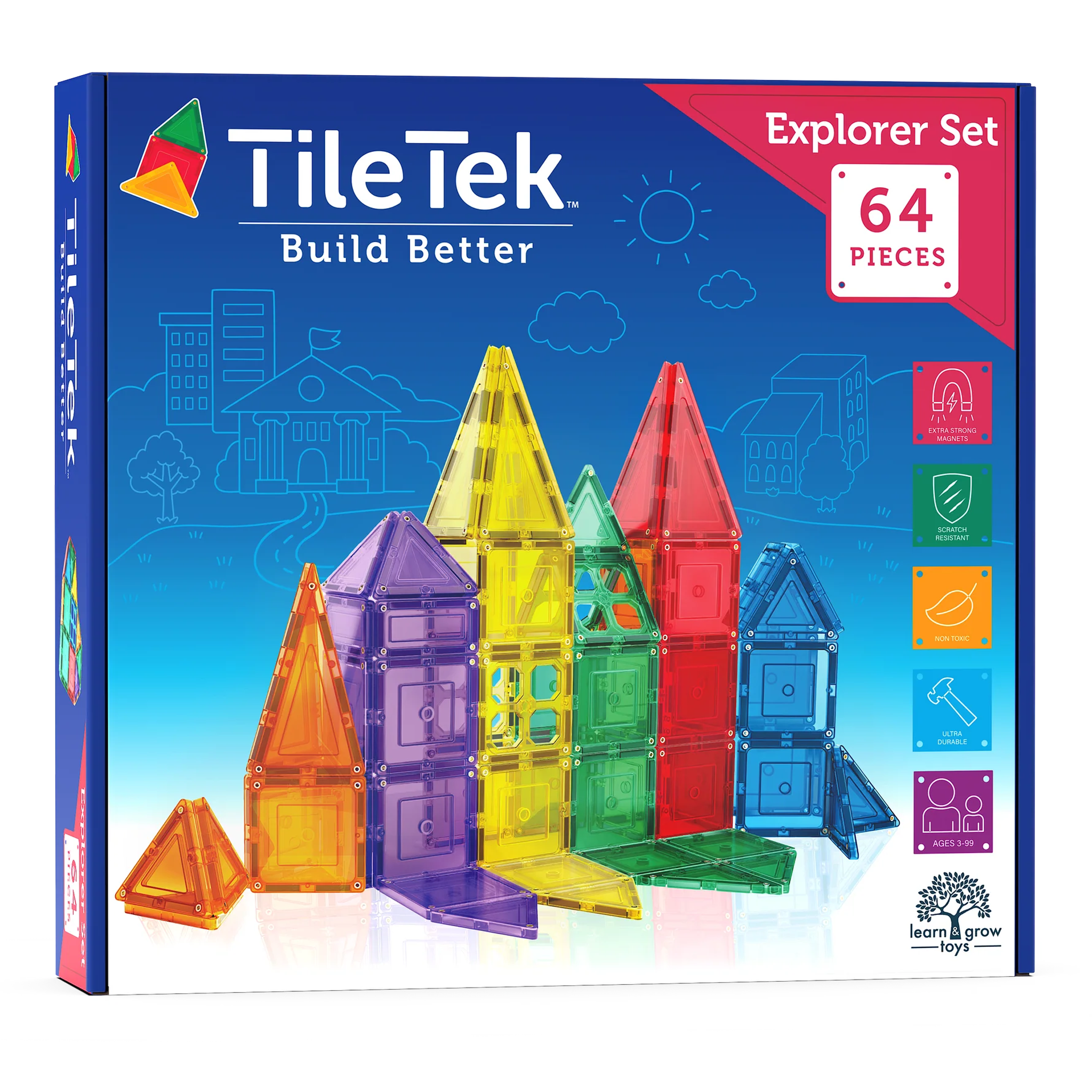 TileTek - 64 Piece Explorer Set