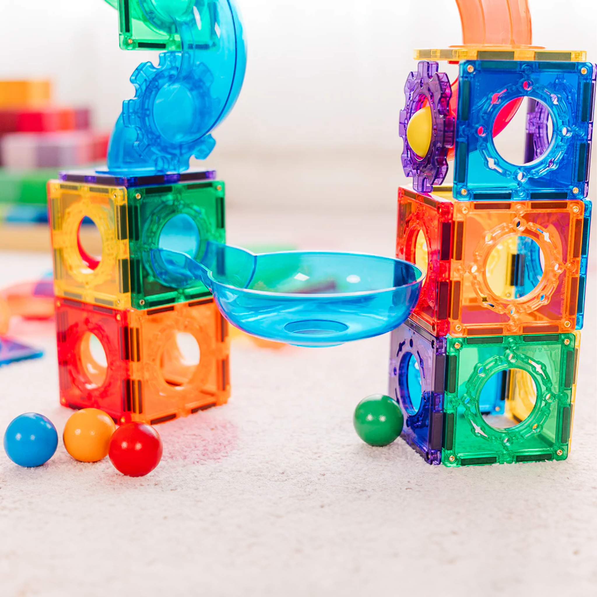 TileTek - 95 Piece Ball Run Set