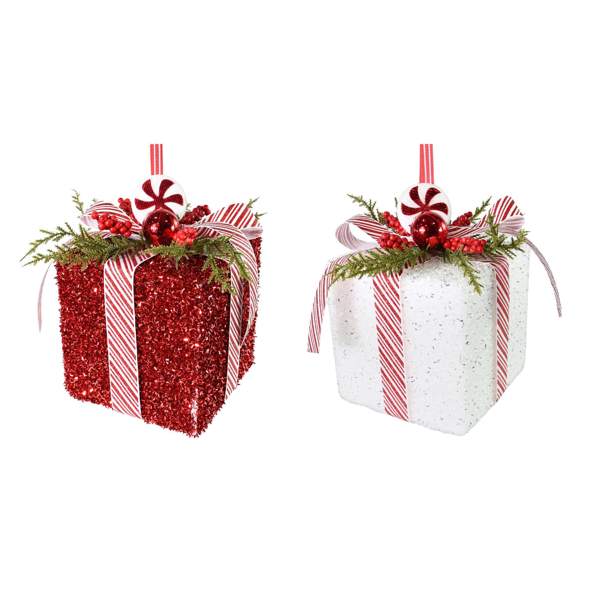 Tinsel Candy Present Assorted