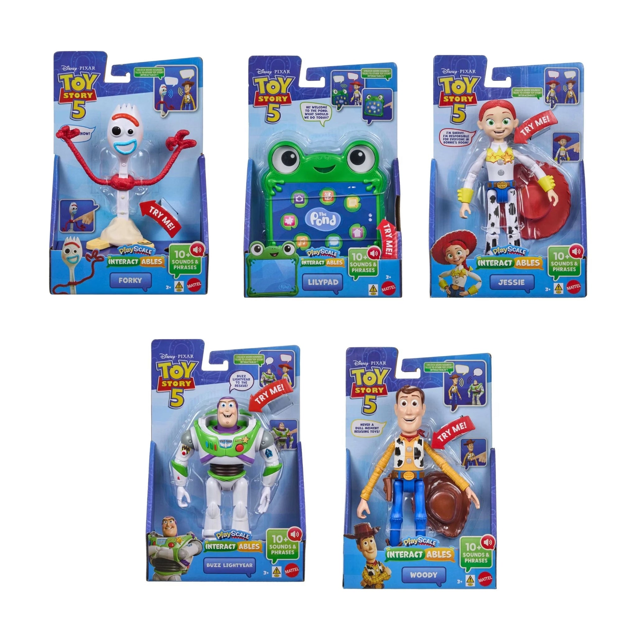 Toy Story 5 Playscale Features assorted