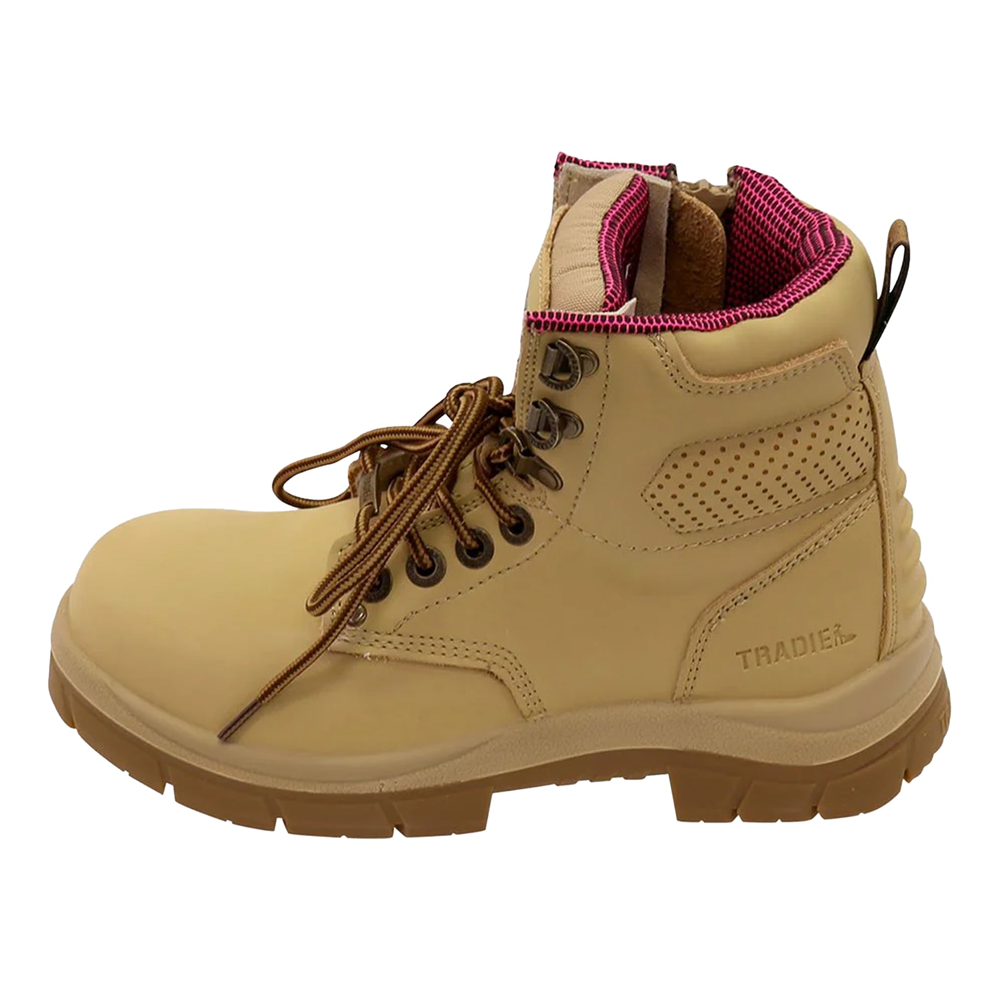 Tradie Lady Zip-Up Safety Boot