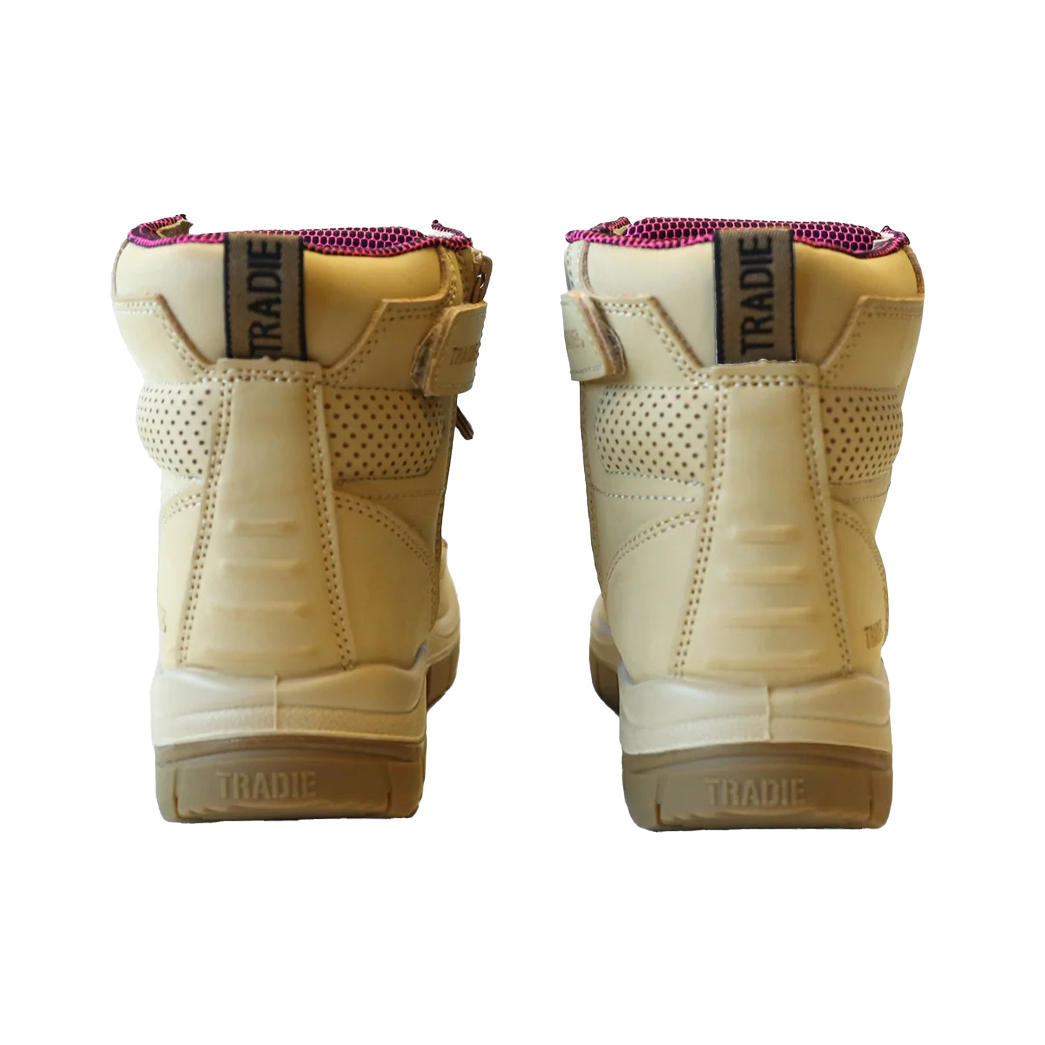 Tradie Lady Zip-Up Safety Boot