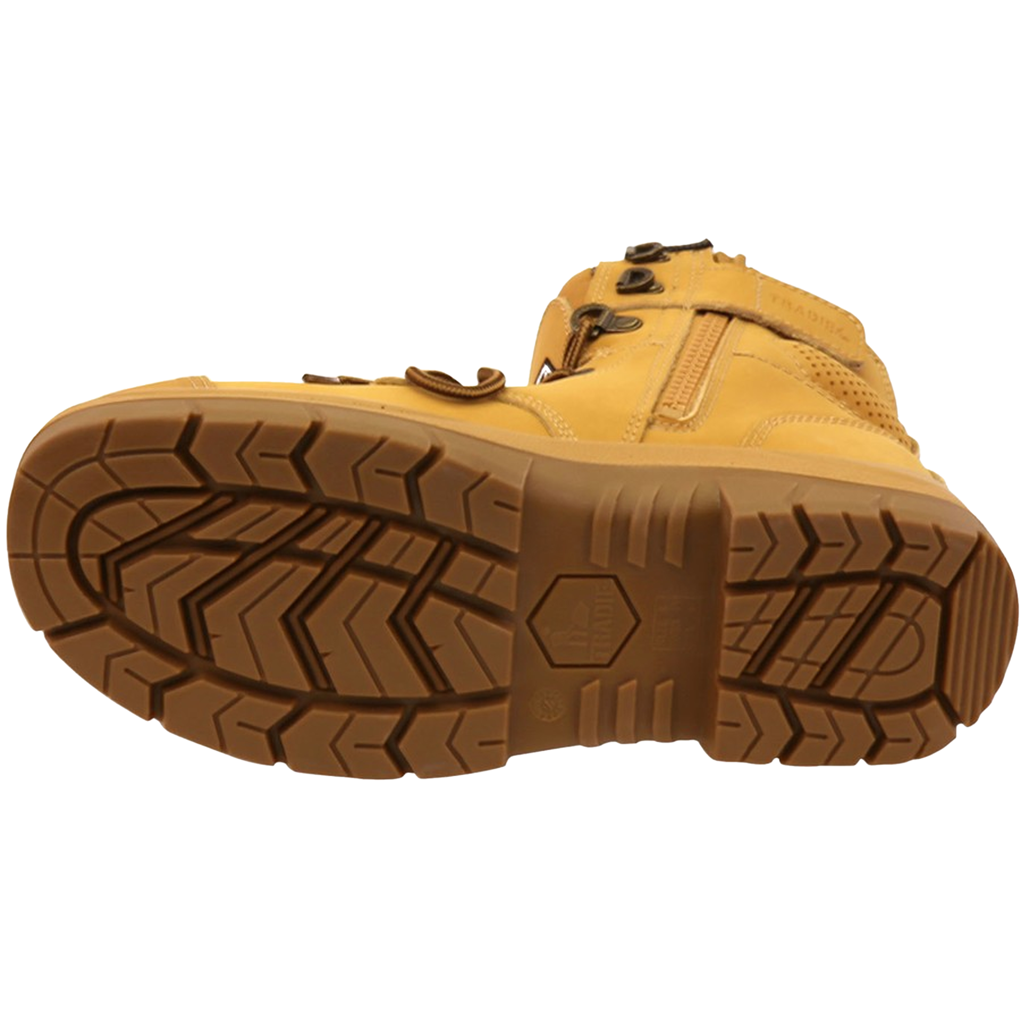 Tradie Men's Zip Up Safety Boot with Steel Toe