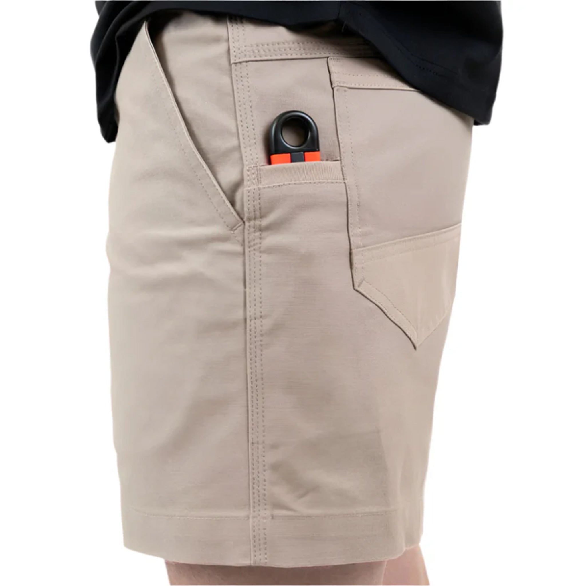 Tradie Pro Short Length Work Shorts - Stretch Canvas