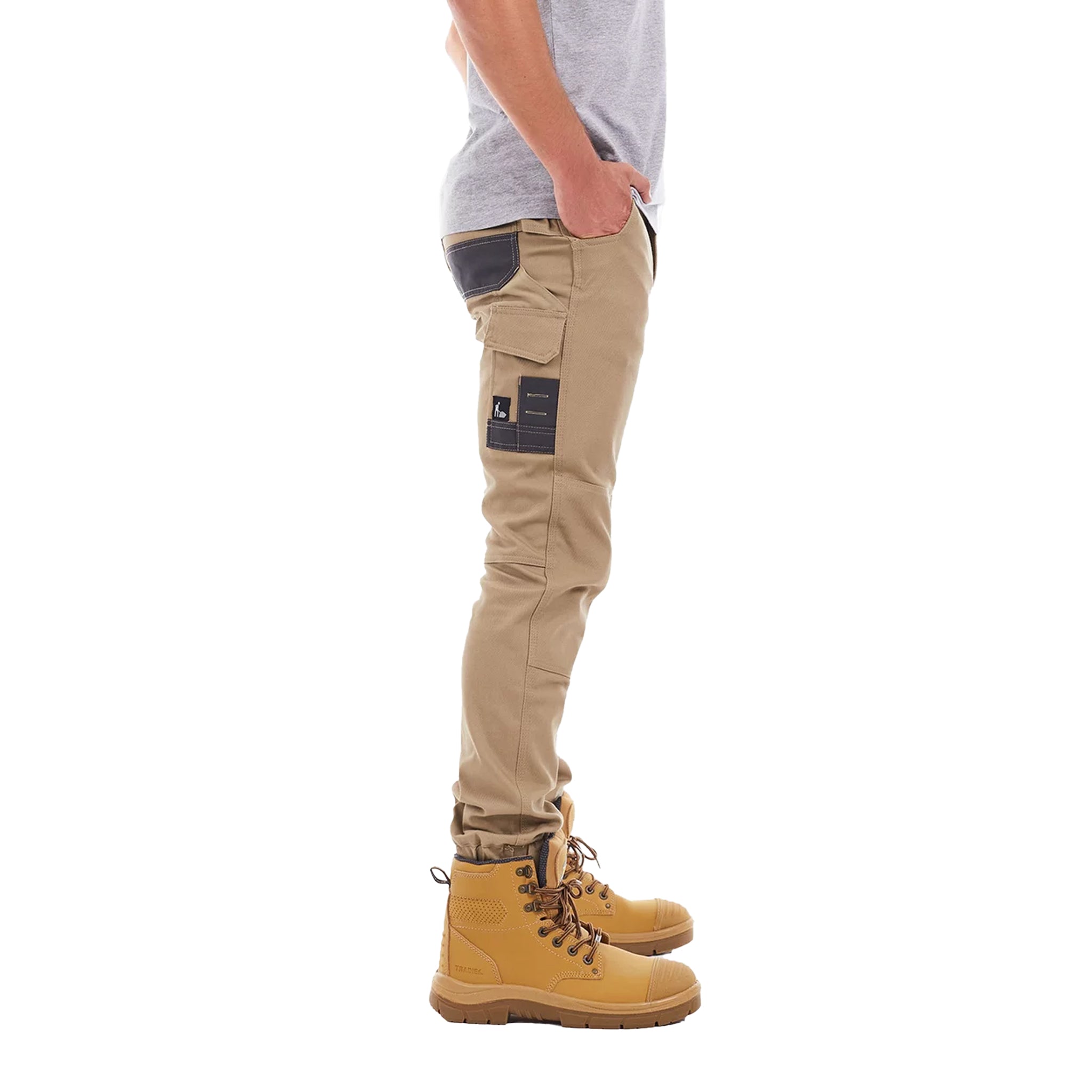 Tradie Pro Skinny Cuffed Cargo Pant - Tradie Flex