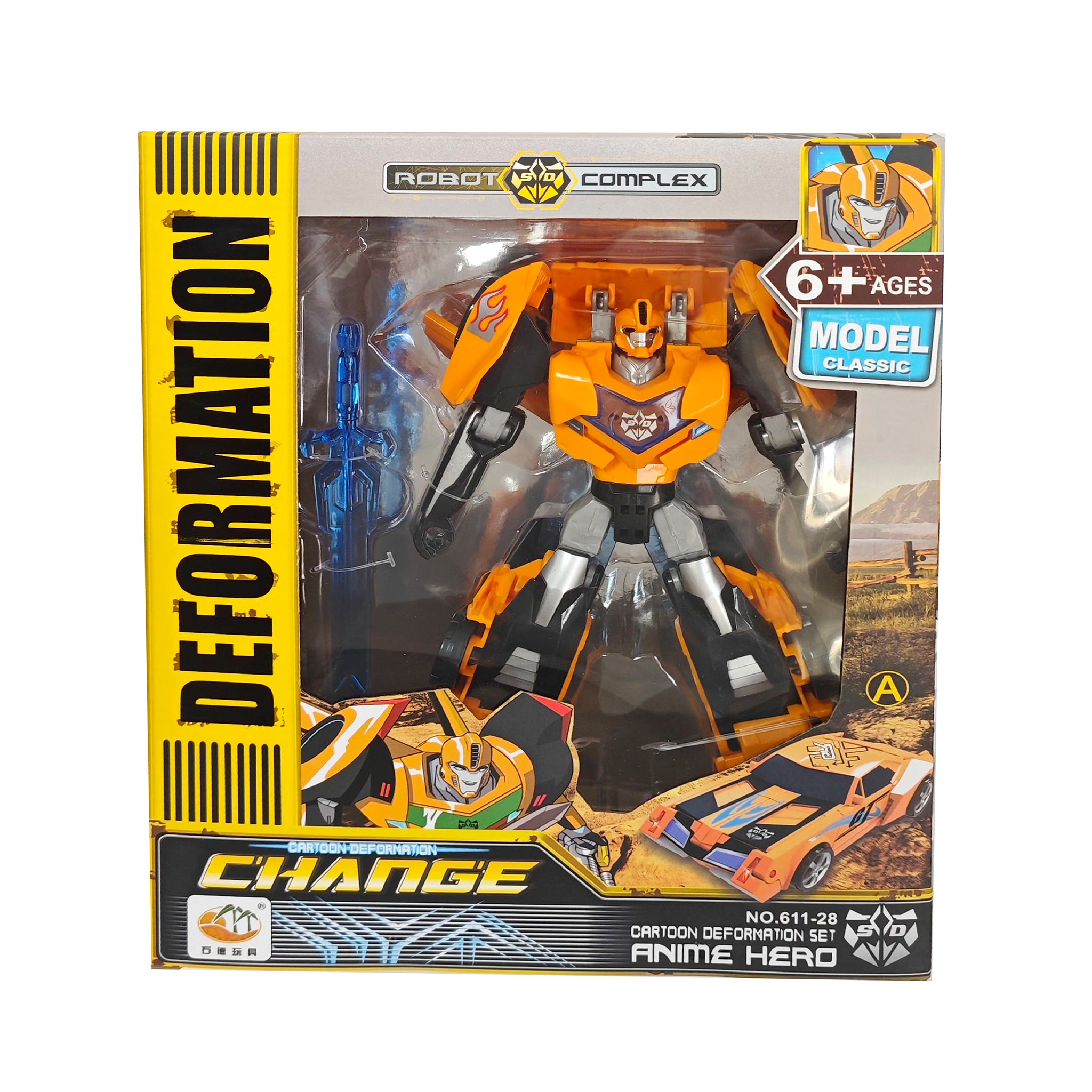 Transformable Robot Classic assorted