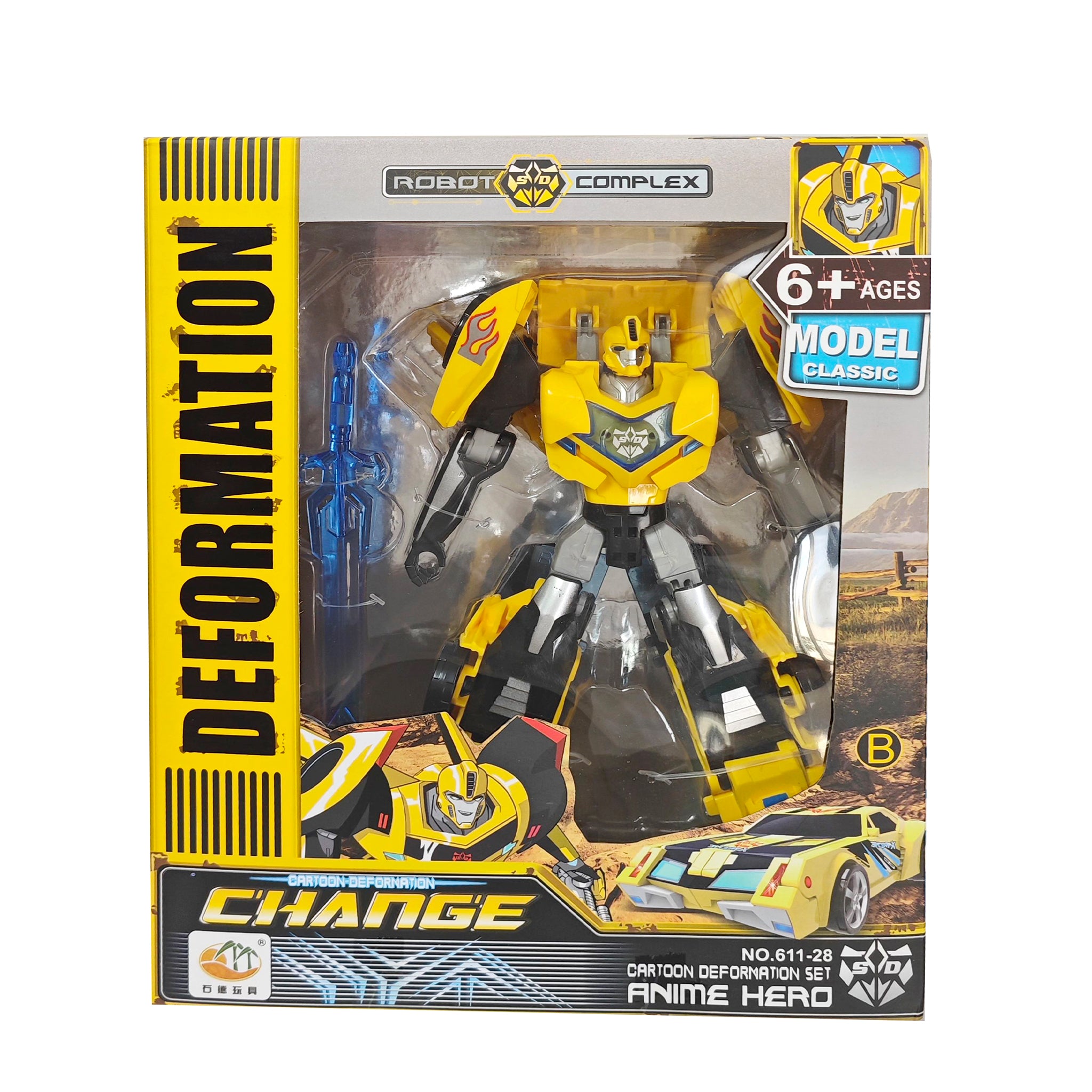 Transformable Robot Classic assorted