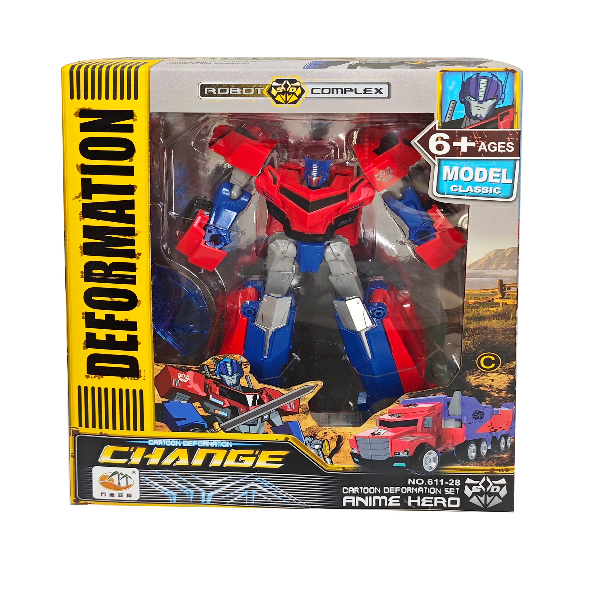 Transformable Robot Classic assorted
