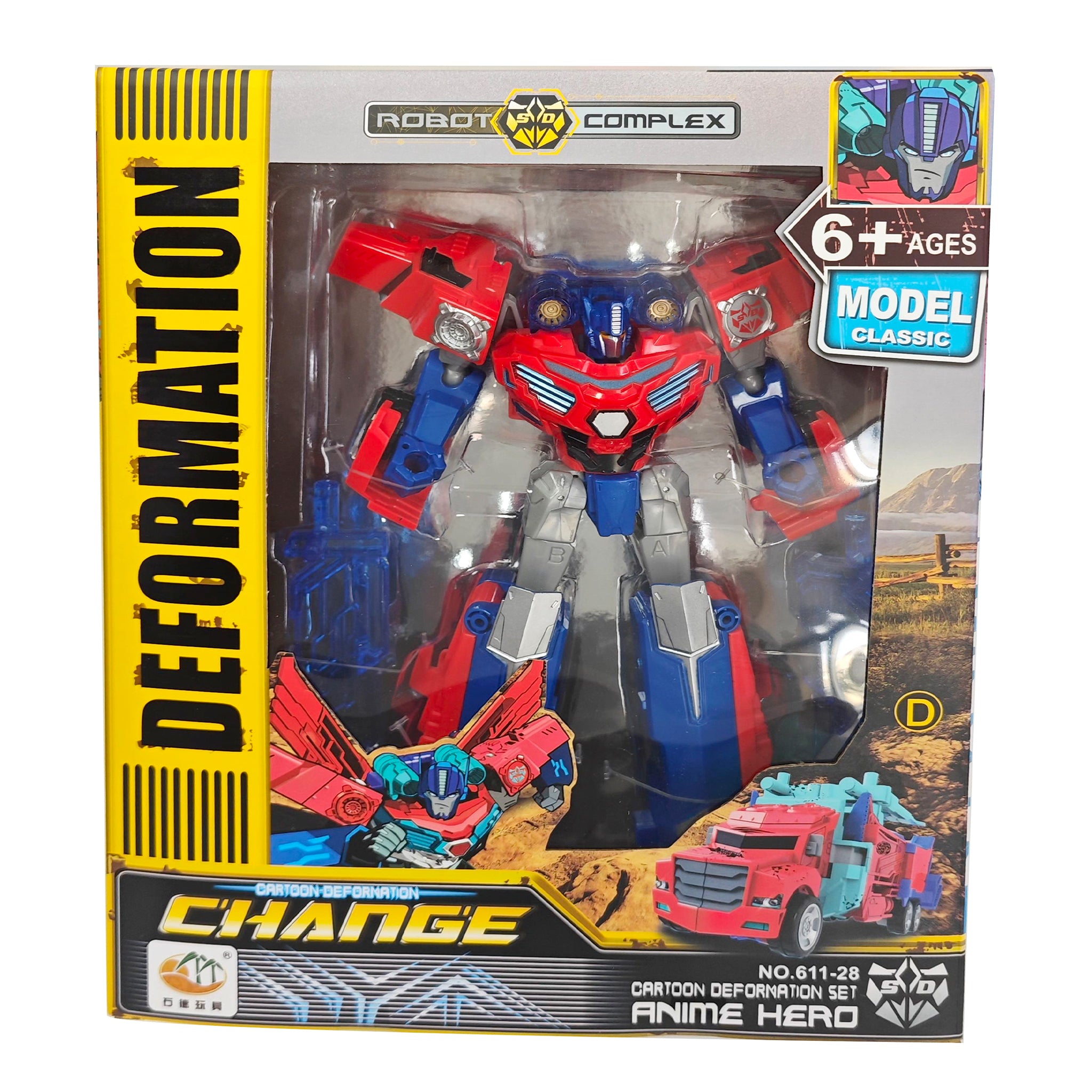 Transformable Robot Classic assorted