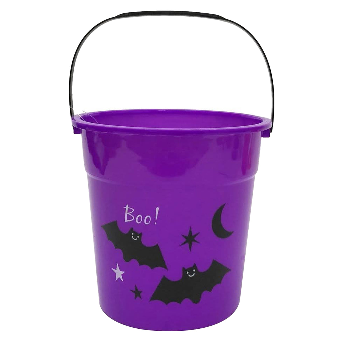 Trick or Treat Bucket with Handle 15cm Assorted