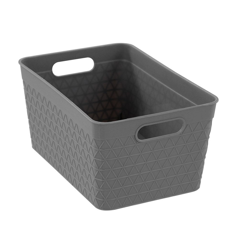 Trinity Storage Basket – 21.5 × 14.5 × 10.5cm (Assorted)