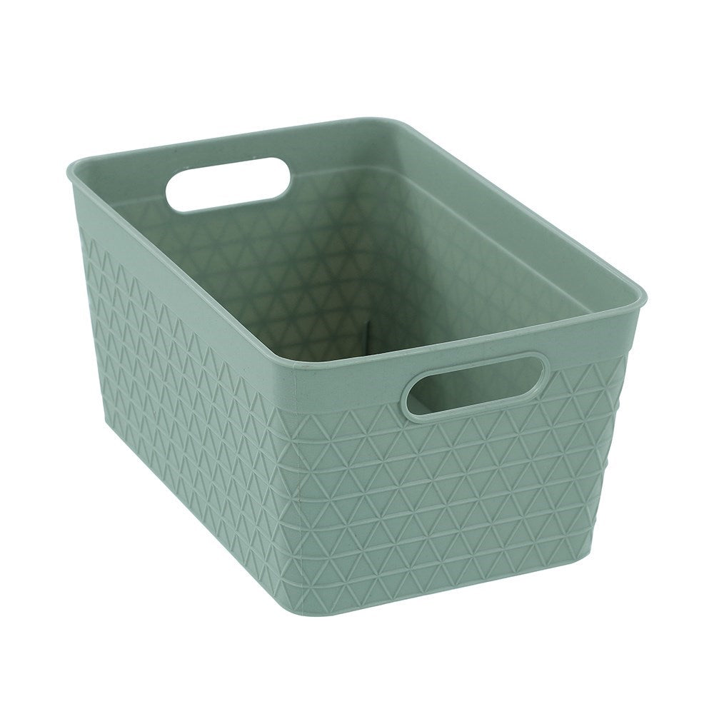 Trinity Storage Basket – 21.5 × 14.5 × 10.5cm (Assorted)