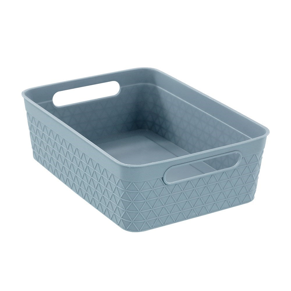 Trinity Storage Basket – 24 × 17.5 × 7.5cm (Assorted)