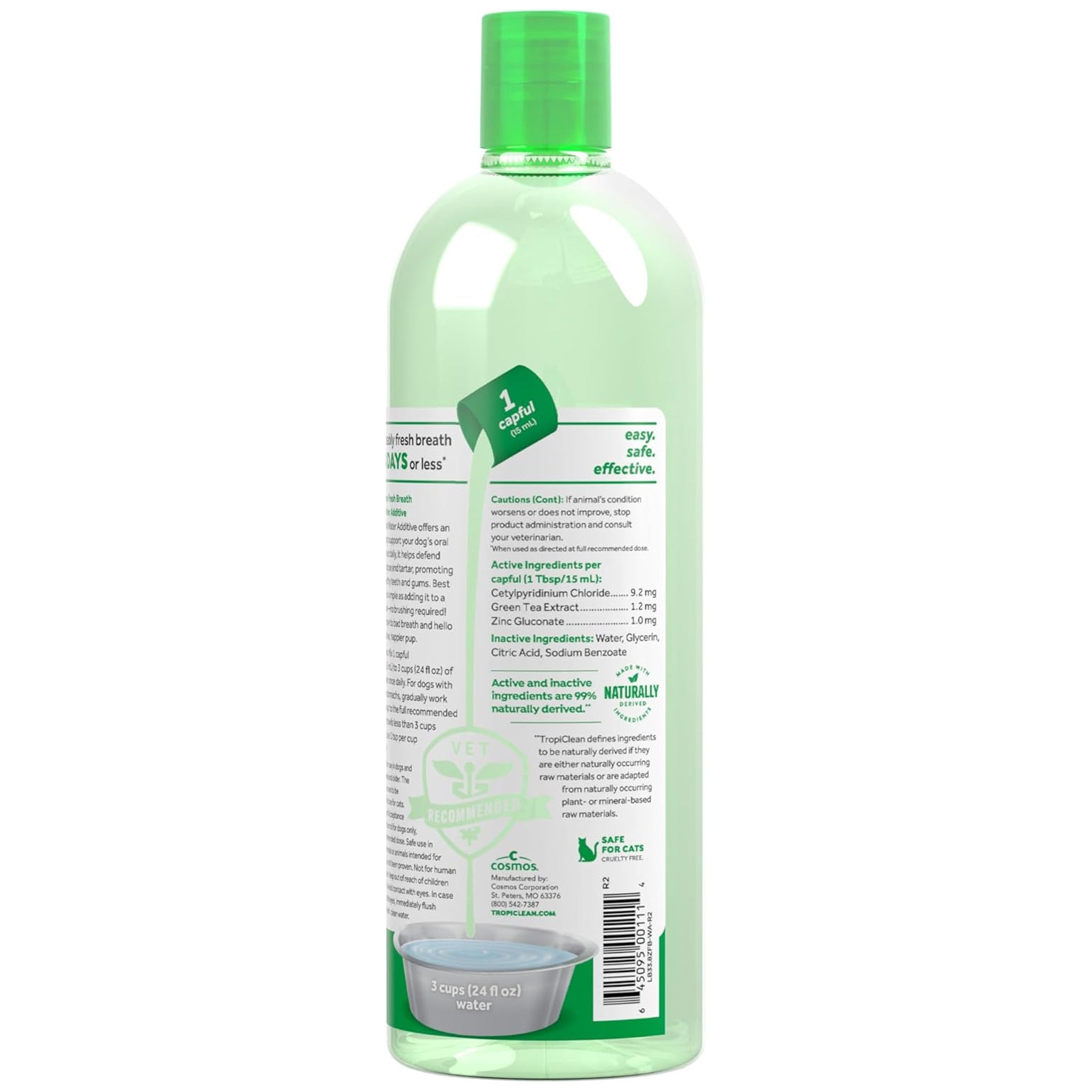 TropiClean Fresh Breath Dental Health Solution Original