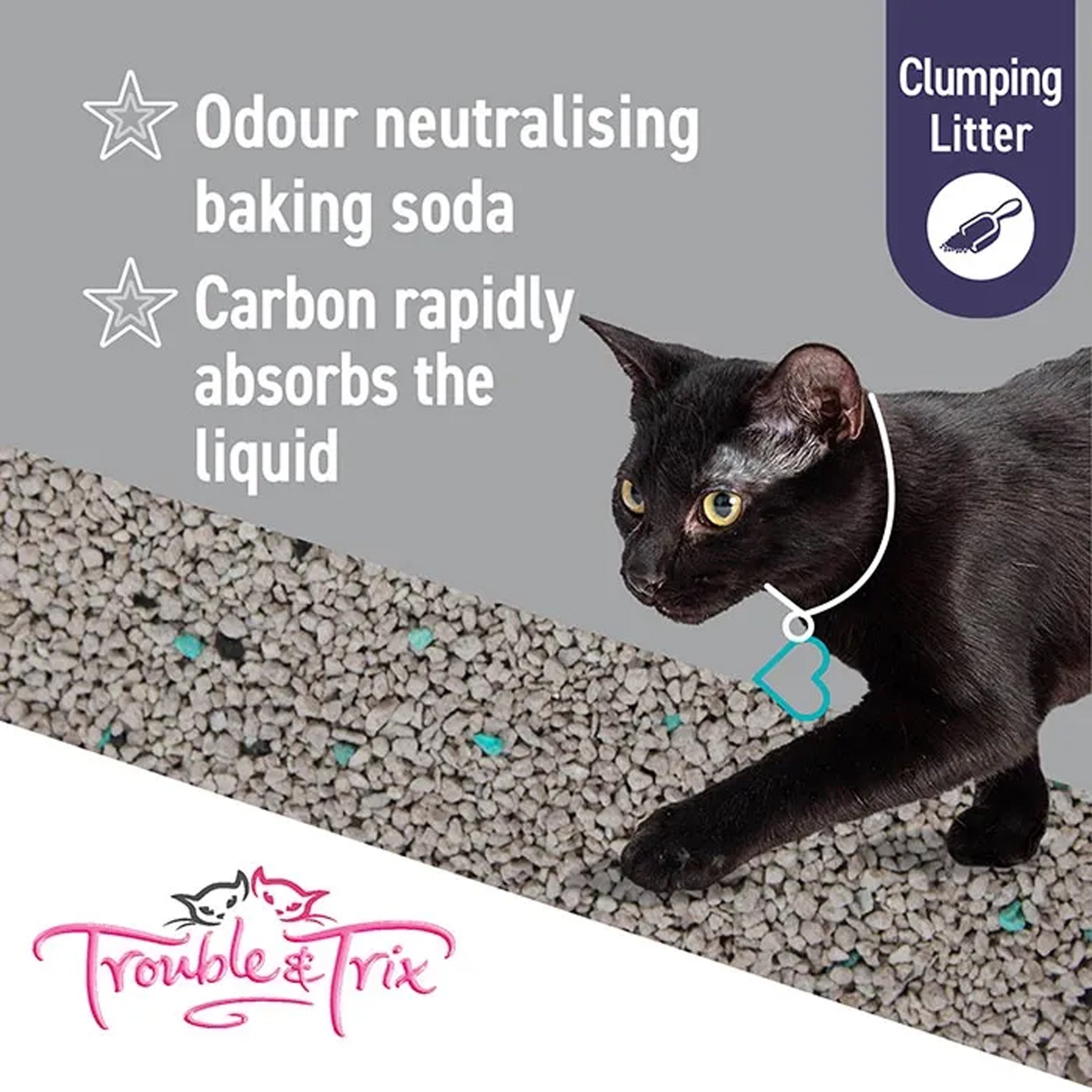 Trouble & Trix  Ultra Scoop Multi Cat Litter