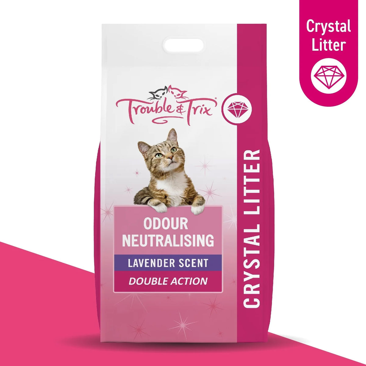 Trouble & Trix Crystal Litter 15L