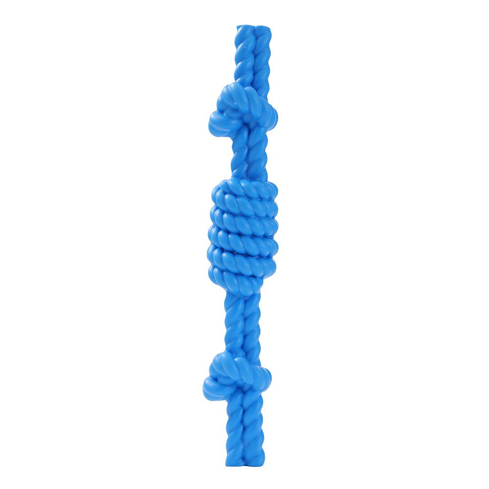 Tug Of War Rubber Rope Dog Toy 3 Assorted
