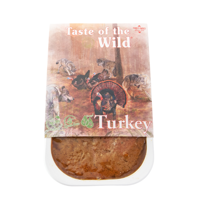 Taste Of The Wild Wet Dog Food Turkey and Duck 390g x 7