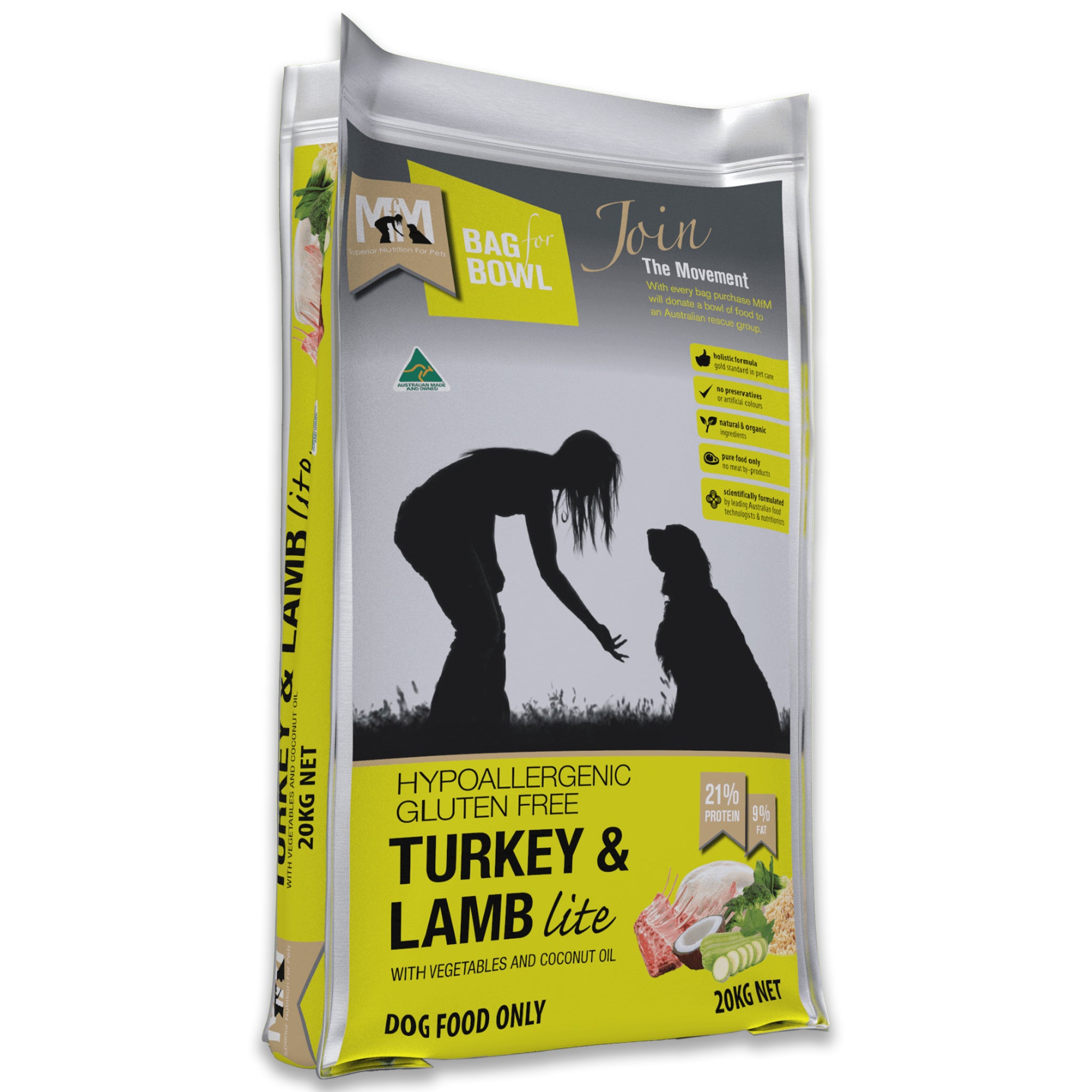 Meals for Mutts MFM Lite Turkey and Lamb