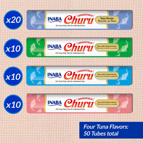 Inaba Cat Churu Puree variety 50 pack