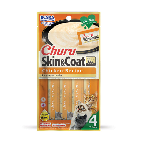 Inaba Cat Churu Puree Skin & Coat