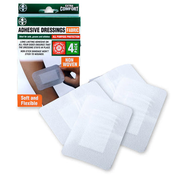 Bandage Adhesive Dressing 70mm x 100mm 4pk