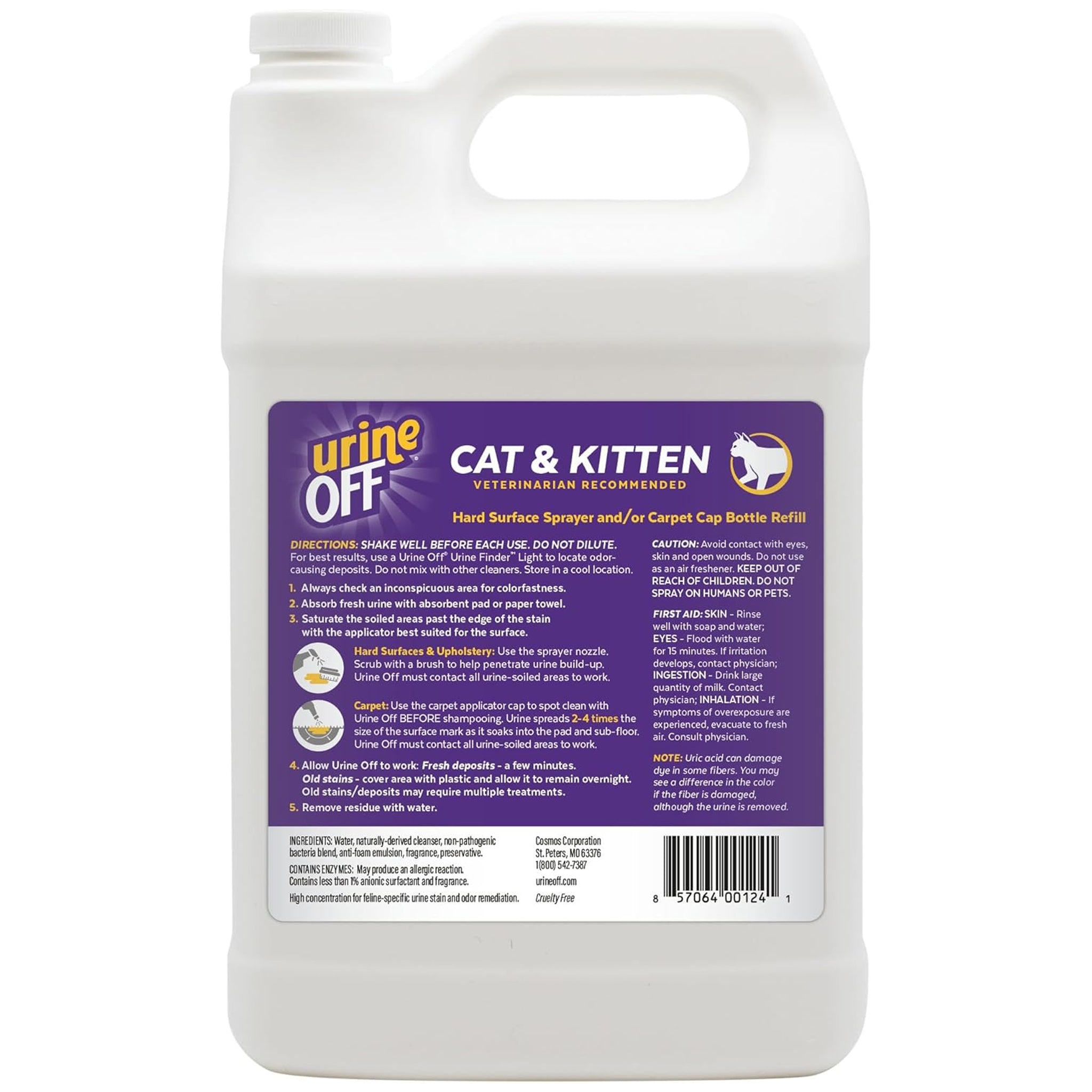 Urine Off Cat & Kitten Formula Refill 3.78L