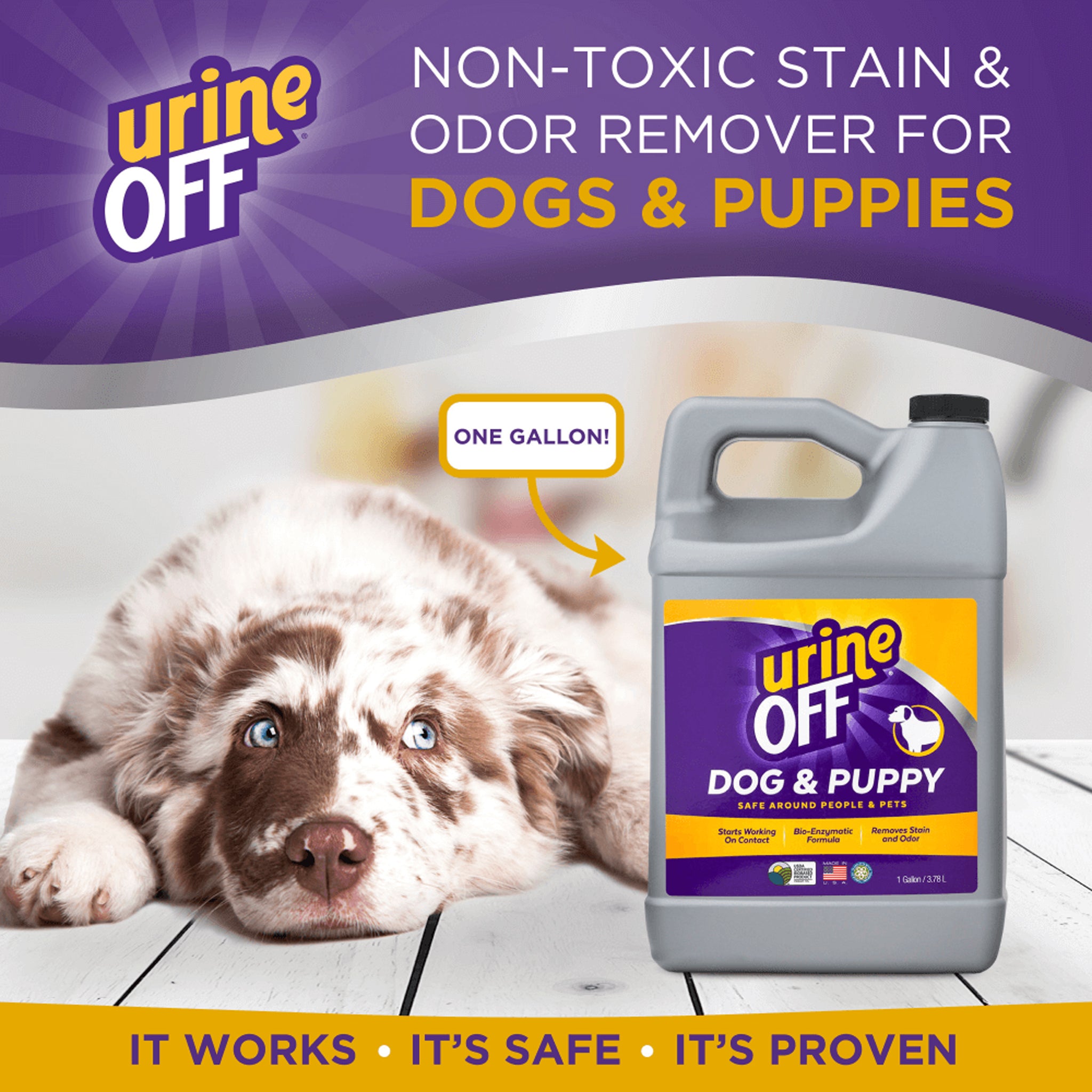 Urine Off Dog & Puppy Formula Refill 3.78L