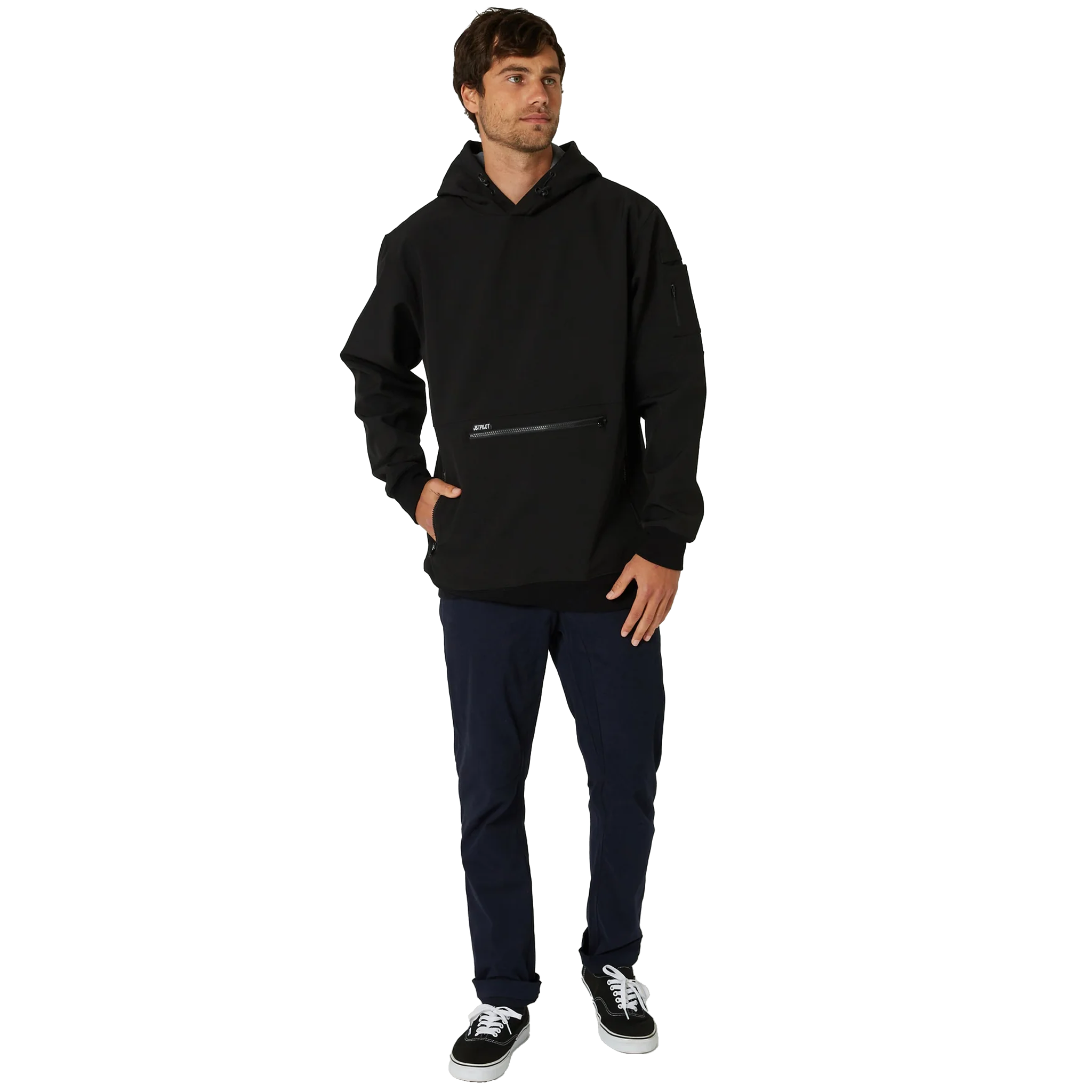 Utility 2 Men's Pullover Hoodie Black