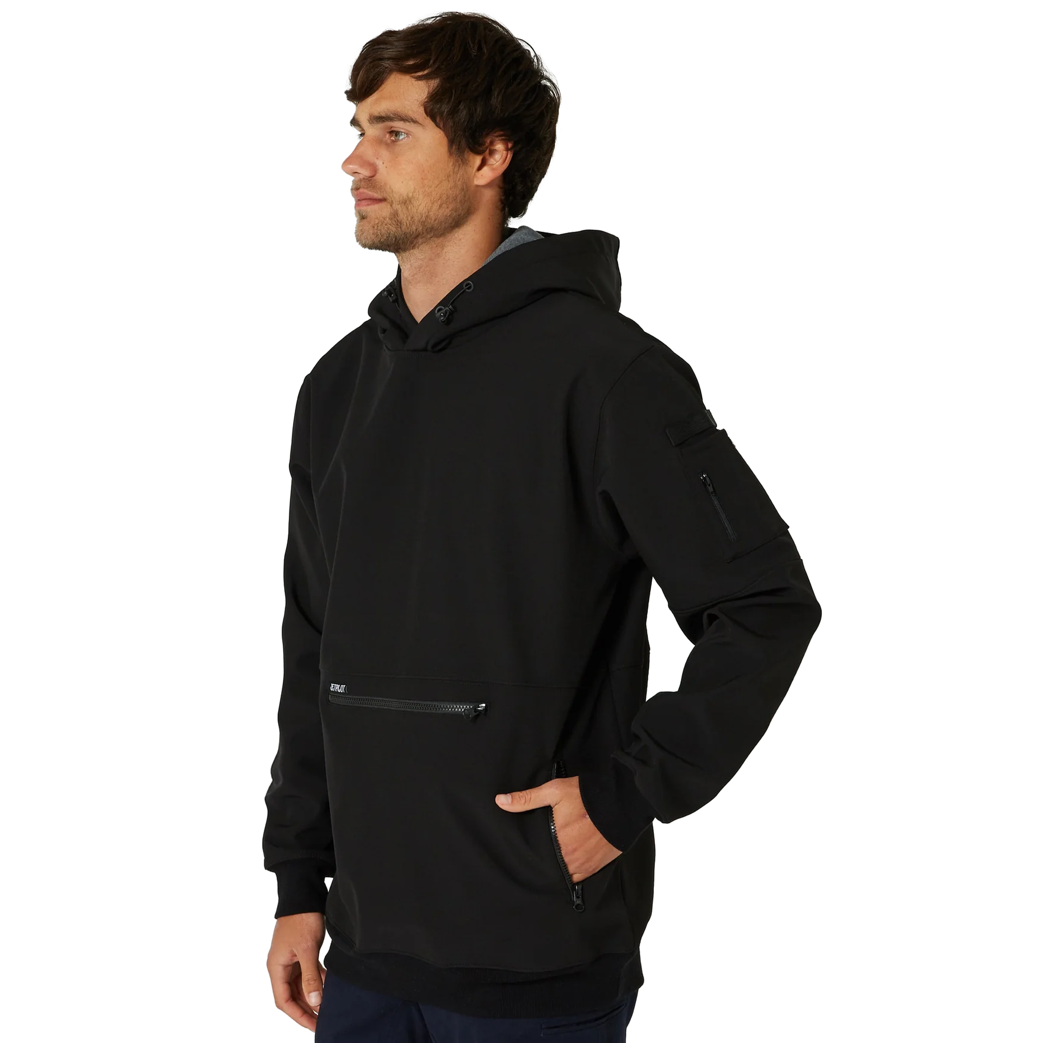 Utility 2 Men's Pullover Hoodie Black